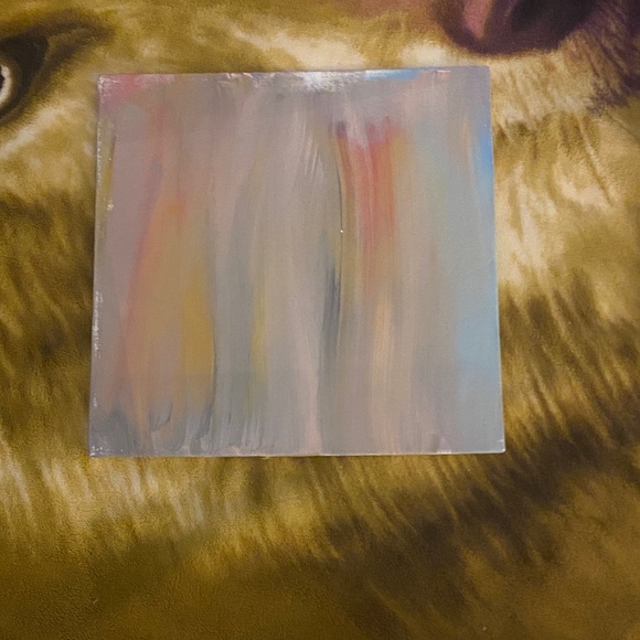 Other - Elegant Pastel Abstract Canvas Art